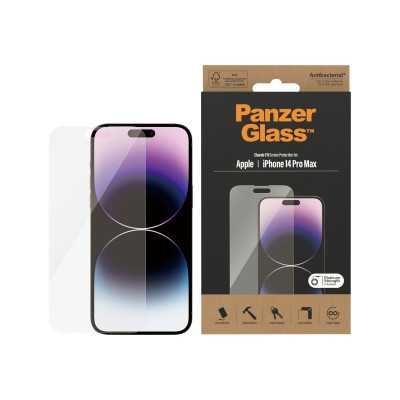 PanzerGlass Screen protector, Apple, iPhone 14 Pro Max, Glass, Transparent