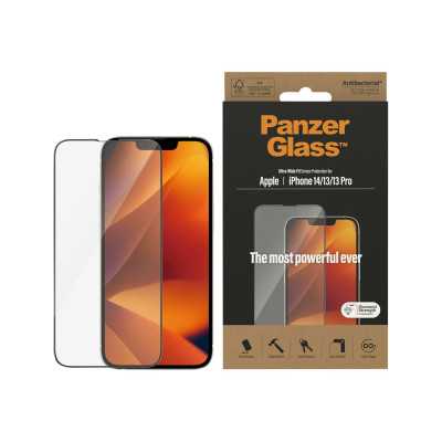 PanzerGlass Screen protector, Apple, iPhone 14/13/13 Pro, Glass, Transparent