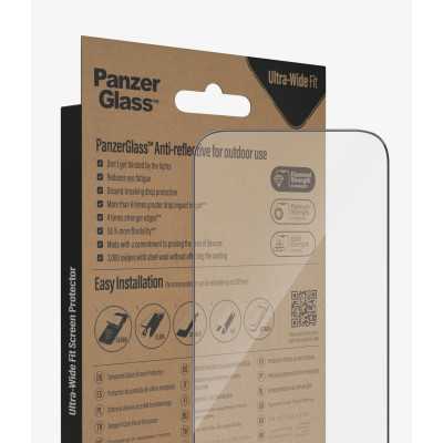 PanzerGlass Screen protector, Apple, iPhone 14 Pro, Glass, Clear, Anti-Reflective