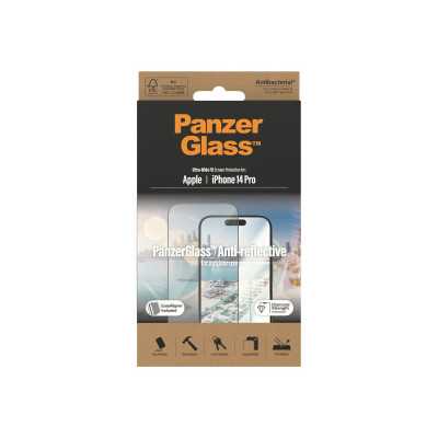 PanzerGlass Screen protector, Apple, iPhone 14 Pro, Glass, Clear, Anti-Reflective