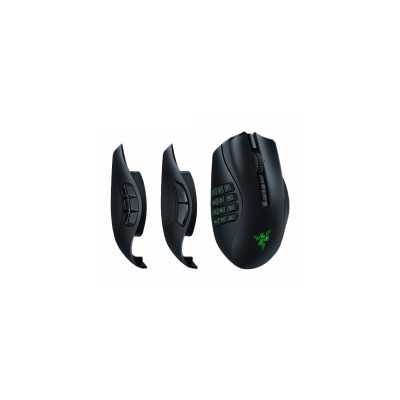 Razer Naga V2 Pro Gaming Mouse, RGB LED light, 2.4GHz, Bluetooth, Wireless, Black