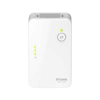 D-Link AC1300 Wi-Fi Range Extender DAP-1620 802.11ac, 400+867 Mbit/s, 10/100/1000 Mbit/s, Ethernet LAN (RJ-45) ports 1, MU-MiMO 