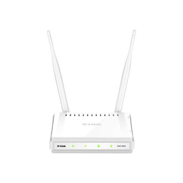 D-Link Wireless N prieigos taškas DAP-2020 802.11n, 300 Mbit/s, 10/100 Mbit/s, Ethernet LAN (RJ-45) prievadai 1, vienos juostos,