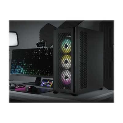 Corsair Tempered Glass PC Case 7000D AIRFLOW Side window, Black, Full-Tower, Power supply included No