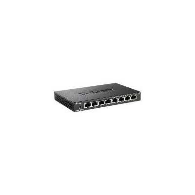 D-Link Ethernet Switch DES-108/E Unmanaged, Desktop, 10/100 Mbps (RJ-45) ports quantity 8