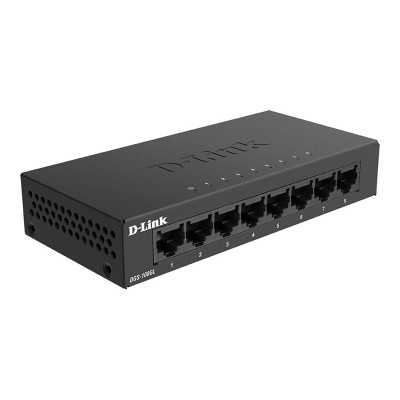 D-Link Switch DGS-108GL/E Unmanaged, Desktop, 1 Gbps (RJ-45) ports quantity 8