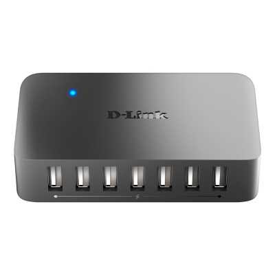 D-Link 7-Port USB 2.0 Hub DUB-H7/E