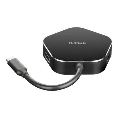 D-Link 4-in-1 USB-C Hub with HDMI and Power Delivery DUB-M420 0.11 m