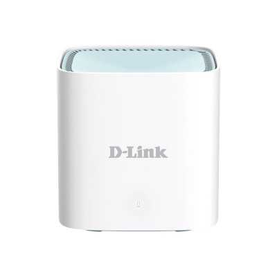 D-Link EAGLE PRO AI AX1500 Mesh System M15-2 (2-pack) 802.11ax, 1200+300 Mbit/s, 10/100/1000 Mbit/s, Ethernet LAN (RJ-45) ports 