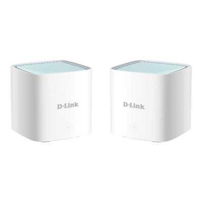 D-Link EAGLE PRO AI AX1500 Mesh System M15-2 (2-pack) 802.11ax, 1200+300 Mbit/s, 10/100/1000 Mbit/s, Ethernet LAN (RJ-45) ports 