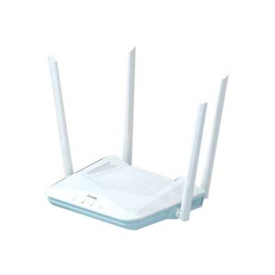 D-Link AX1500 Smart Router R15 802.11ax, 1200+300 Mbit/s, 10/100/1000 Mbit/s, Ethernet LAN (RJ-45) ports 3, Mesh Support Yes, MU