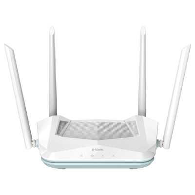 D-Link AX1500 Smart Router R15 802.11ax, 1200+300 Mbit/s, 10/100/1000 Mbit/s, Ethernet LAN (RJ-45) ports 3, Mesh Support Yes, MU