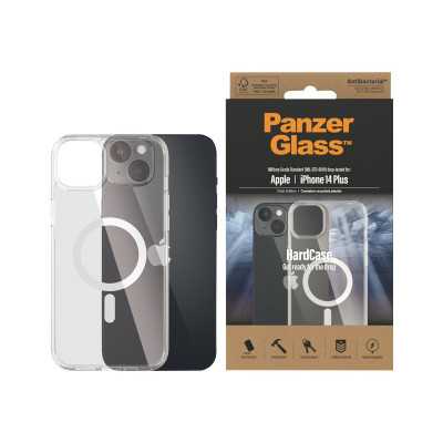 PanzerGlass HardCase MagSafe Compatible Apple, iPhone 14 Plus, Clear