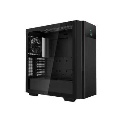 Deepcool MESH DIGITAL TOWER CASE CH510 Side window, Black, Mid-Tower, Power supply included No