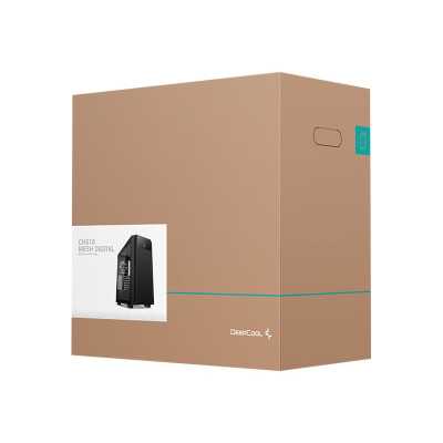 Deepcool MESH DIGITAL TOWER CASE CH510 Side window, Black, Mid-Tower, Power supply included No