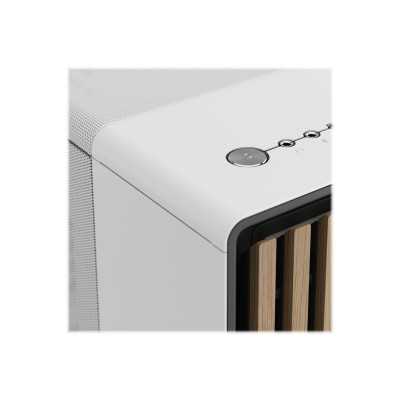 Fractal Design North Chalk White, Power supply included No