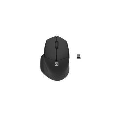 Natec Mouse Siskin 2 Wireless, Black, USB Type-A