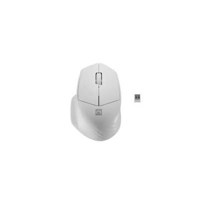 Natec Mouse Siskin 2 Wireless, White, USB Type-A