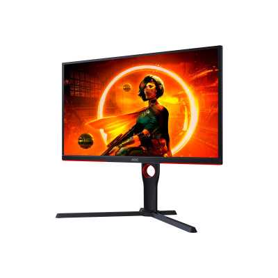 AOC Monitor 25G3ZM/BK 24.5 ", VA, FHD, 1920 x 1080, 16:9, 1 ms, 300 cd/m , Black/Red, 240 Hz, HDMI ports quantity 2