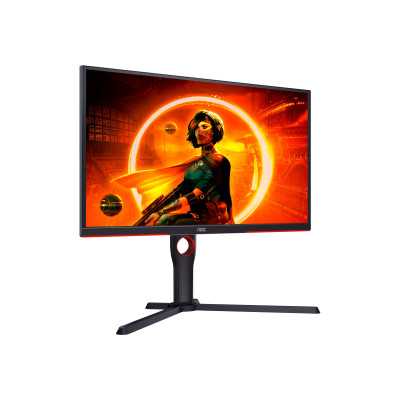 AOC Monitor 25G3ZM/BK 24.5 ", VA, FHD, 1920 x 1080, 16:9, 1 ms, 300 cd/m , Black/Red, 240 Hz, HDMI ports quantity 2