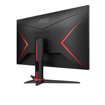 AOC Monitor Q27G2E/BK 27 ", VA, QHD, 2560 x 1440, 16:9, 1 ms, 250 cd/m , Black/Red, 155 Hz, HDMI ports quantity 2