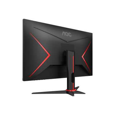 AOC Monitor Q27G2E/BK 27 ", VA, QHD, 2560 x 1440, 16:9, 1 ms, 250 cd/m , Black/Red, 155 Hz, HDMI ports quantity 2