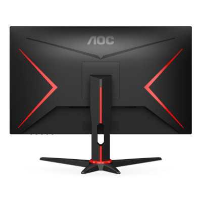 AOC Monitor Q27G2E/BK 27 ", VA, QHD, 2560 x 1440, 16:9, 1 ms, 250 cd/m , Black/Red, 155 Hz, HDMI ports quantity 2