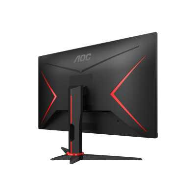 AOC Monitor Q27G2E/BK 27 ", VA, QHD, 2560 x 1440, 16:9, 1 ms, 250 cd/m , Black/Red, 155 Hz, HDMI ports quantity 2