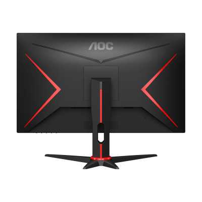 AOC Monitor Q27G2E/BK 27 ", VA, QHD, 2560 x 1440, 16:9, 1 ms, 250 cd/m , Black/Red, 155 Hz, HDMI ports quantity 2