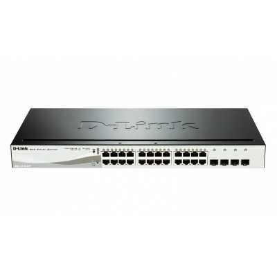 D-Link DGS-1210 Series Smart Managed Gigabit Switches DGS-1210-24P Managed L2, Desktop/Rackmountable