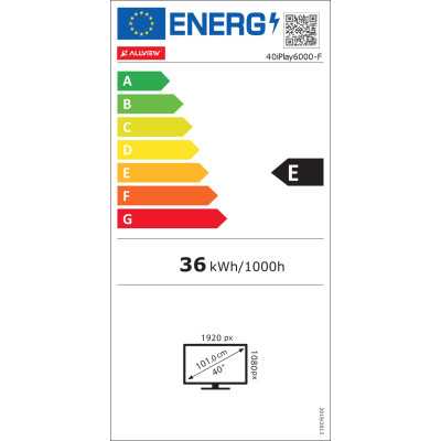 Allview 40iPlay6000-F/1 40" (101 cm) Full HD Smart LED TV