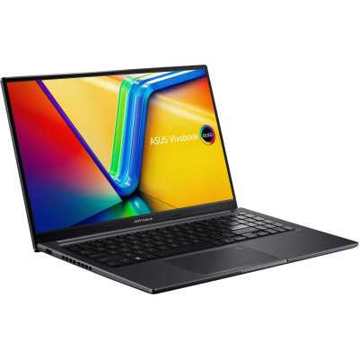 Asus Vivobook 15 OLED M1505YA-MA085W Indie Black, 15.6 ", OLED, 2.8K, 2880 x 1620 pixels, Glossy, AMD Ryzen 7, 7730U, 16 GB, 8GB