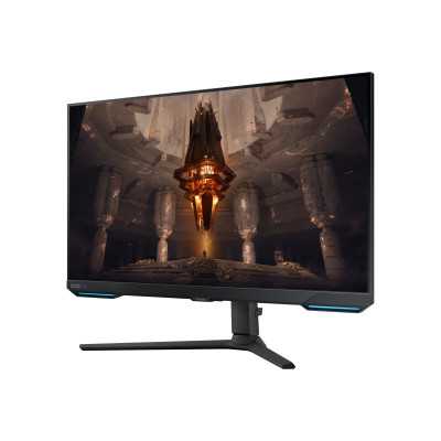 Samsung Flat Monitor LS32BG700EUXEN 32 ", IPS, UHD, 3840 x 2160, 16:9, 1 ms, 300 cd/m , Black, 144 Hz, HDMI ports quantity 2