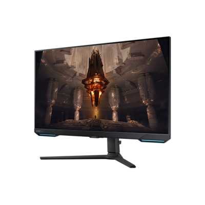 Samsung Flat Monitor LS32BG700EUXEN 32 ", IPS, UHD, 3840 x 2160, 16:9, 1 ms, 300 cd/m , Black, 144 Hz, HDMI ports quantity 2