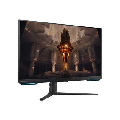 Samsung Flat Monitor LS32BG700EUXEN 32 ", IPS, UHD, 3840 x 2160, 16:9, 1 ms, 300 cd/m , Black, 144 Hz, HDMI ports quantity 2