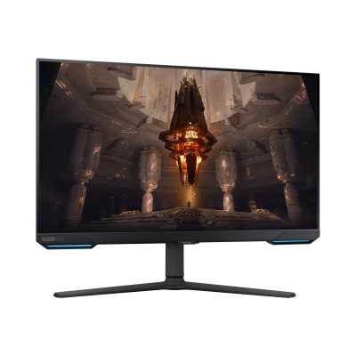 Samsung Flat Monitor LS32BG700EUXEN 32 ", IPS, UHD, 3840 x 2160, 16:9, 1 ms, 300 cd/m , Black, 144 Hz, HDMI ports quantity 2