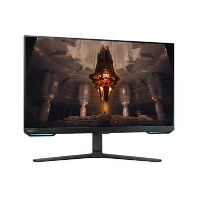 Samsung Flat Monitor LS32BG700EUXEN 32 ", IPS, UHD, 3840 x 2160, 16:9, 1 ms, 300 cd/m , Black, 144 Hz, HDMI ports quantity 2