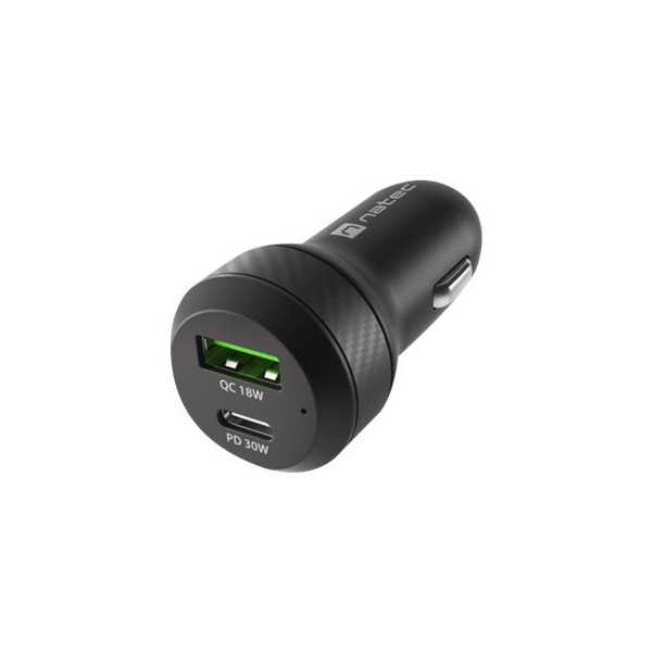 Natec Car Charger Coney Black