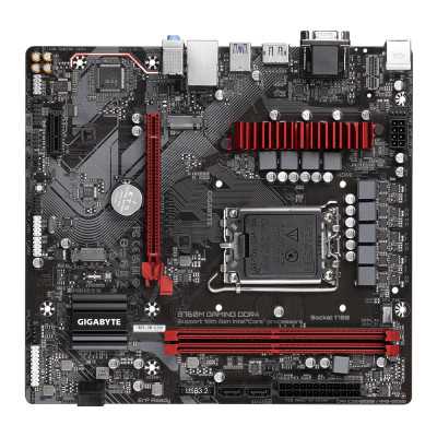 Gigabyte B760M GAMING DDR4 1.0 M/B Processor family Intel, Processor socket LGA1700, DDR4 DIMM, Memory slots 2, Supported hard d