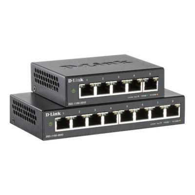 D-Link 5-Port Gigabit PoE Smart Managed Switch and PoE Extender DGS-1100-05PDV2 Web managed, Desktop