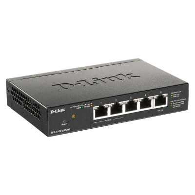 D-Link 5-Port Gigabit PoE Smart Managed Switch and PoE Extender DGS-1100-05PDV2 Web managed, Desktop