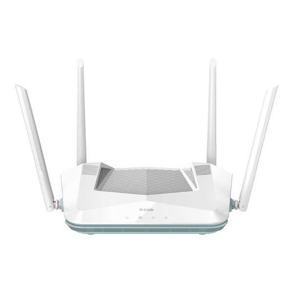 D-Link AX3200 Smart Router R32 802.11ax, 800+2402 Mbit/s, 10/100/1000 Mbit/s, Ethernet LAN (RJ-45) prievadai 4, Antenos tipas Ex