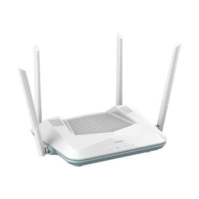 D-Link AX3200 Smart Router R32 802.11ax, 800+2402 Mbit/s, 10/100/1000 Mbit/s, Ethernet LAN (RJ-45) ports 4, Antenna type Externa