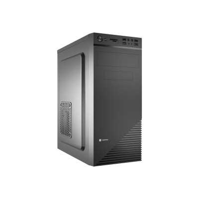 Natec PC case Cabassu G2 Black, Midi Tower, Power supply included No