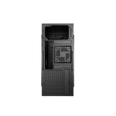 Natec PC case Cabassu G2 Black, Midi Tower, Power supply included No