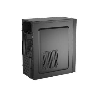 Natec PC case Cabassu G2 Black, Midi Tower, Power supply included No