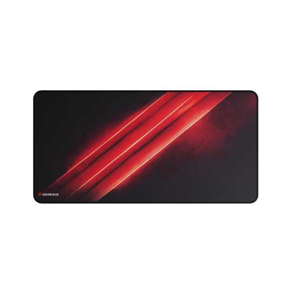 Genesis Mouse Pad Carbon 500 MAXI FLASH G2 Edition, daugiaspalvis, 450 x 900 x 2,5 mm