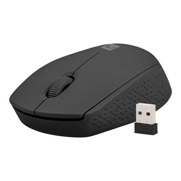 Natec Mouse Stork Wireless, juoda, Bluetooth, 2,4 GHz