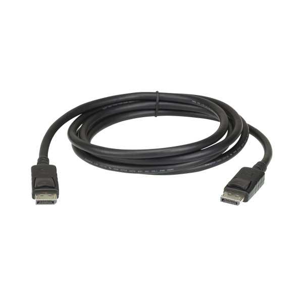 Aten DisplayPort rev.1.2 kabelis 2L-7D03DP juodas, DP į DP, 3 m