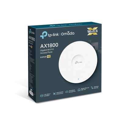 TP-LINK TP-Link EAP620 AX1800 Ceiling Mount WiFi 6 Access Point EAP620 802.11ax, 1201+574 Mbit/s, 10/100/1000 Mbit/s, Ethernet L